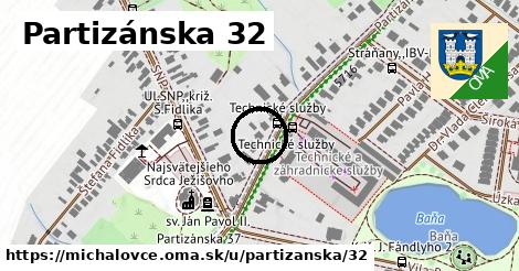 Partizánska 32, Michalovce