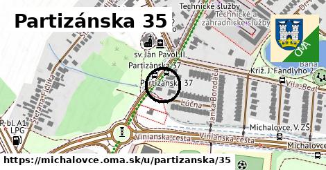 Partizánska 35, Michalovce