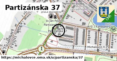 Partizánska 37, Michalovce