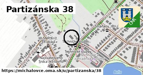 Partizánska 38, Michalovce