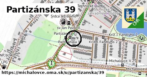 Partizánska 39, Michalovce