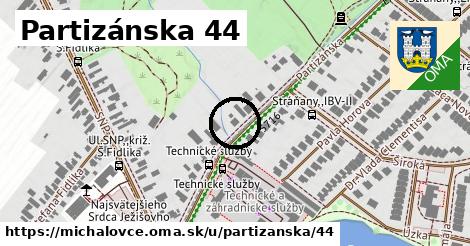 Partizánska 44, Michalovce