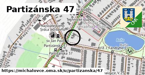 Partizánska 47, Michalovce