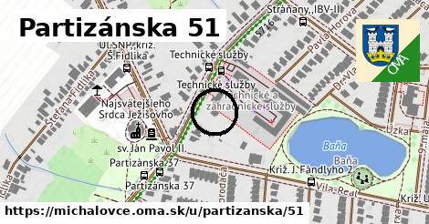 Partizánska 51, Michalovce