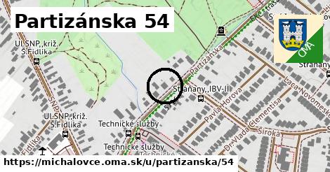 Partizánska 54, Michalovce