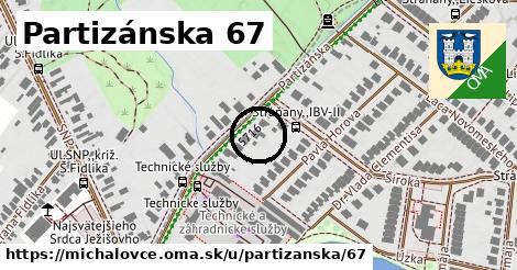 Partizánska 67, Michalovce