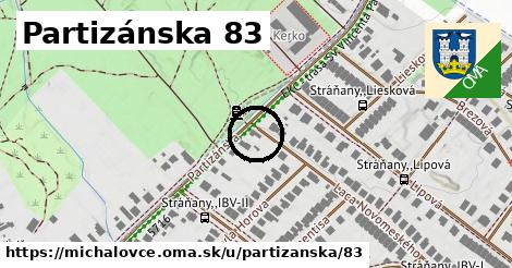 Partizánska 83, Michalovce