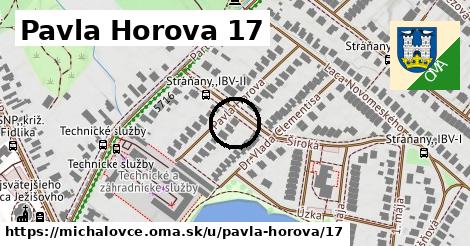 Pavla Horova 17, Michalovce