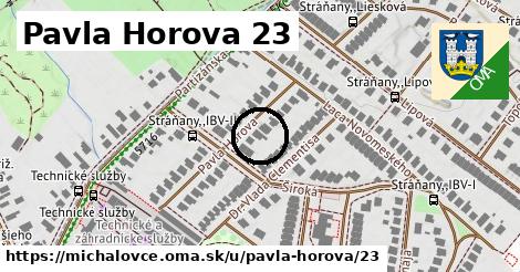 Pavla Horova 23, Michalovce