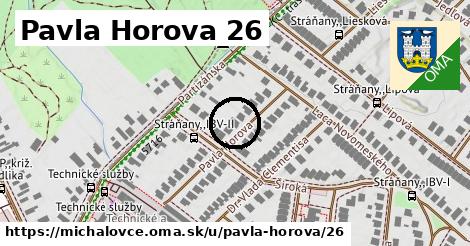 Pavla Horova 26, Michalovce