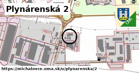 Plynárenská 2, Michalovce