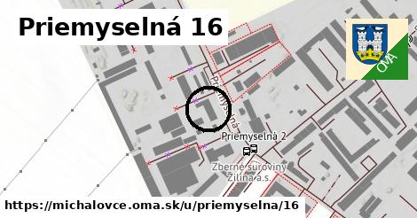 Priemyselná 16, Michalovce