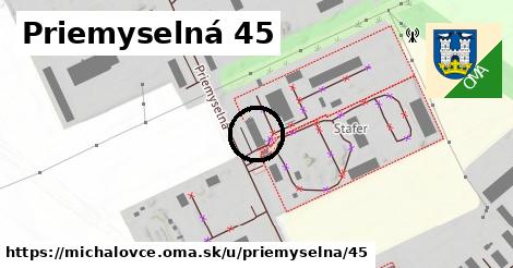 Priemyselná 45, Michalovce