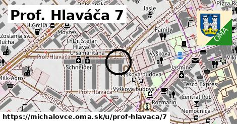 Prof. Hlaváča 7, Michalovce