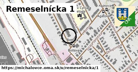 Remeselnícka 1, Michalovce