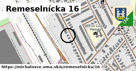 Remeselnícka 16, Michalovce