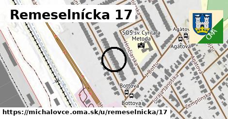 Remeselnícka 17, Michalovce