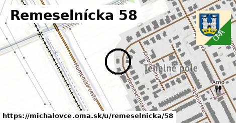 Remeselnícka 58, Michalovce