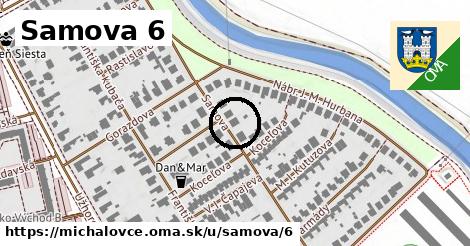 Samova 6, Michalovce