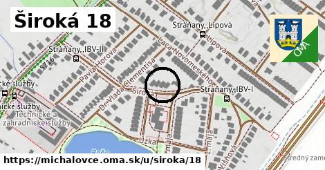 Široká 18, Michalovce