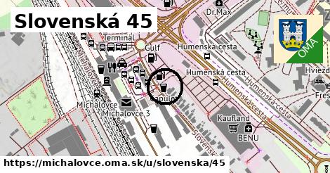 Slovenská 45, Michalovce