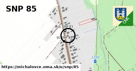 SNP 85, Michalovce