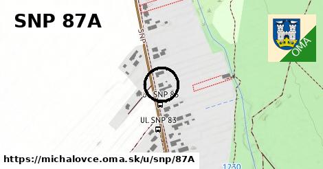 SNP 87A, Michalovce
