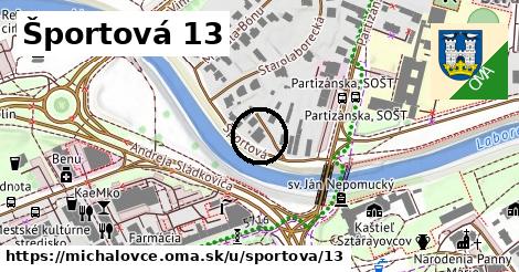 Športová 13, Michalovce