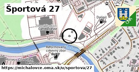 Športová 27, Michalovce