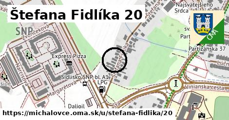 Štefana Fidlíka 20, Michalovce