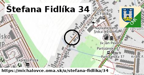 Štefana Fidlíka 34, Michalovce