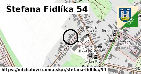 Štefana Fidlíka 54, Michalovce