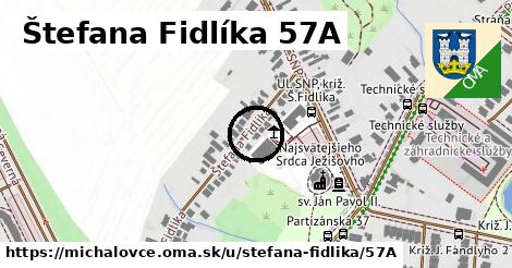 Štefana Fidlíka 57A, Michalovce
