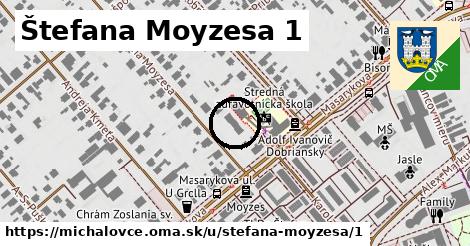 Štefana Moyzesa 1, Michalovce