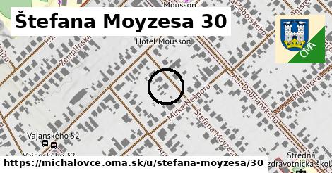 Štefana Moyzesa 30, Michalovce