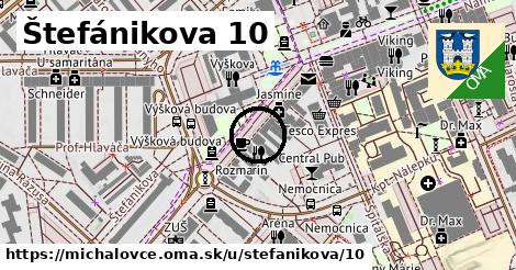 Štefánikova 10, Michalovce