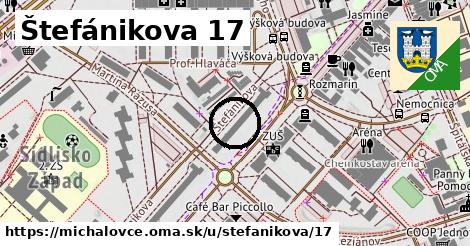 Štefánikova 17, Michalovce