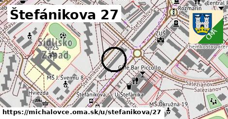 Štefánikova 27, Michalovce