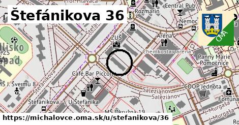 Štefánikova 36, Michalovce