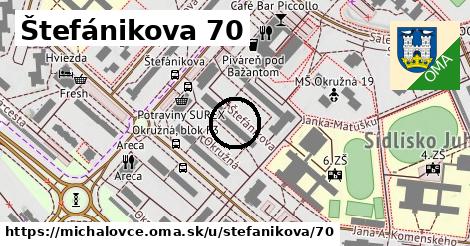 Štefánikova 70, Michalovce
