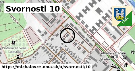 Svornosti 10, Michalovce