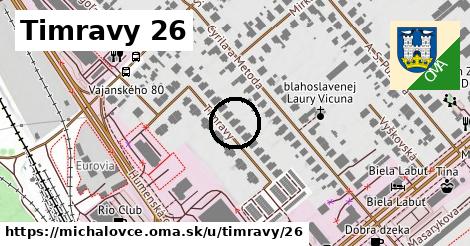 Timravy 26, Michalovce