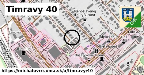 Timravy 40, Michalovce