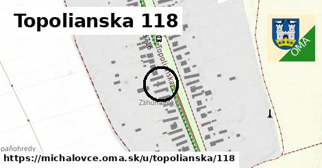 Topolianska 118, Michalovce