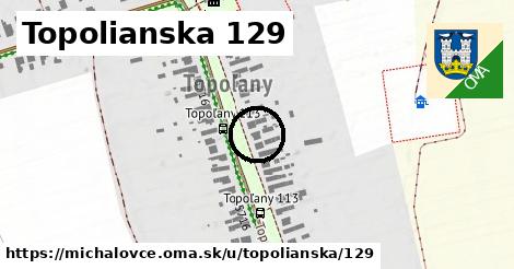 Topolianska 129, Michalovce