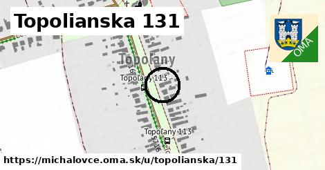 Topolianska 131, Michalovce