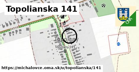 Topolianska 141, Michalovce