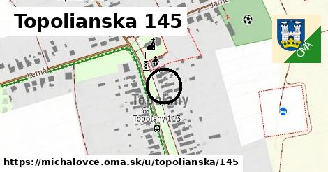 Topolianska 145, Michalovce