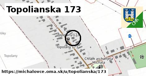 Topolianska 173, Michalovce