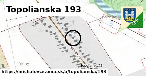 Topolianska 193, Michalovce